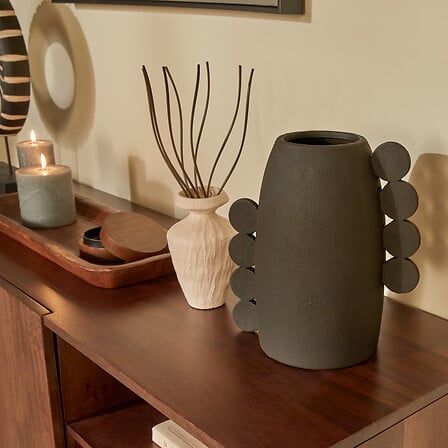 Vaso in ceramica con manici | Rohome