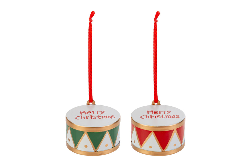 Addobbo per albero tamburello d.5cm | rohome