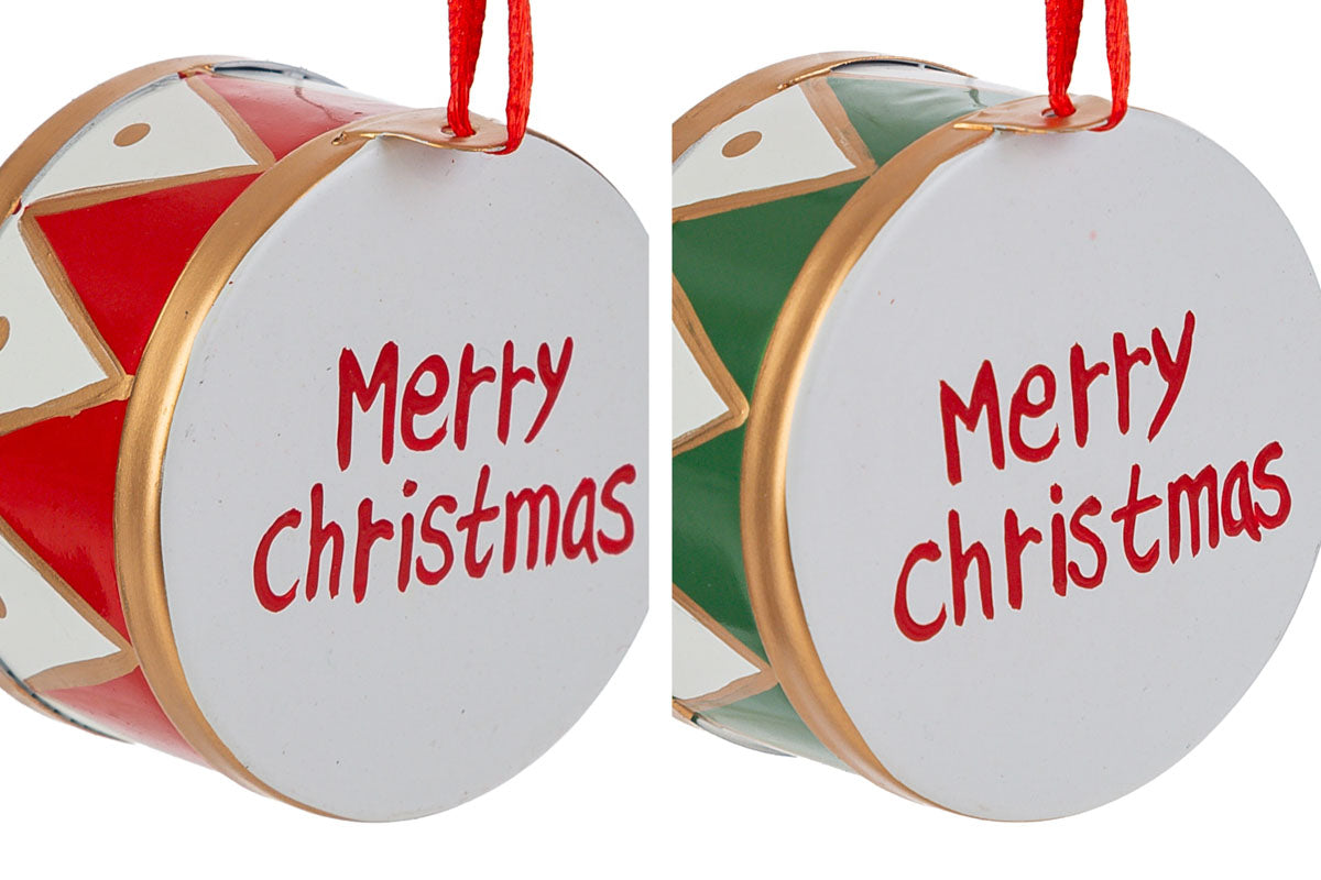 Addobbo per albero tamburello d.5cm | rohome