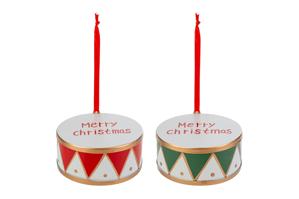 Addobbo per albero tamburello d.10cm | rohome
