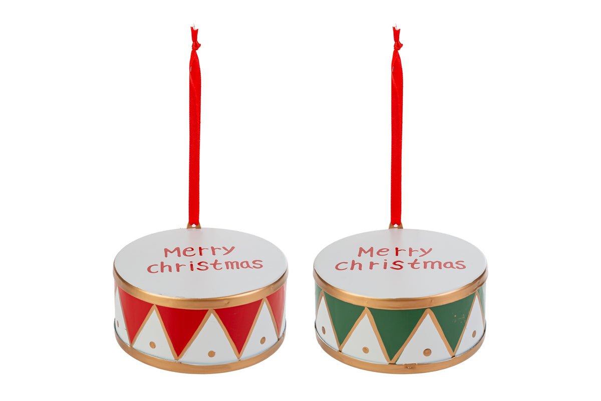 Addobbo per albero tamburello d.10cm | rohome