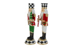 Schiaccianoci in resina assortito rosso o verde h26cm | Rohome