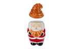 Barattolo in ceramica a forma di babbo natale h30cm | rohome