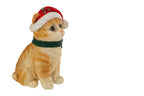 Cane e gatto natalizi in resina h. 16cm | Rohome