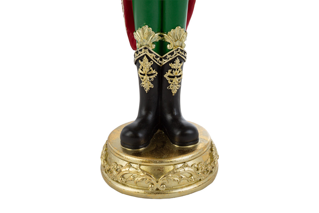 Statuina soldatino in resina con cartello joy |  rohome
