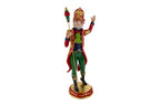 Statua Topo Natalizio in Resina con Scettro h.43,5cm | Rohome