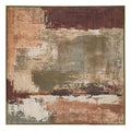 Tela astratta dipinta ed incorniciata 116x116cm| Rohome