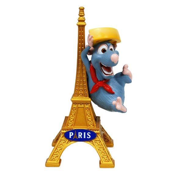 Figura remy con formaggio e torre eiffel | Rohome