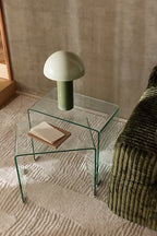 Lampada da tavolo in metallo fungo verde | rohome