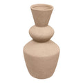 Vaso in ceramica colore beige totem | Rohome