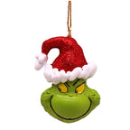 Addobbo per albero testa grinch  | rohome