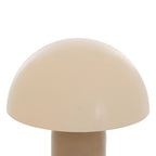 Lampada da tavolo in metallo fungo beige | rohome