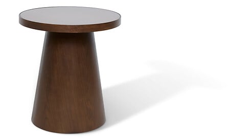 Tavolino da salotto in legno scuro e vetro | Rohome