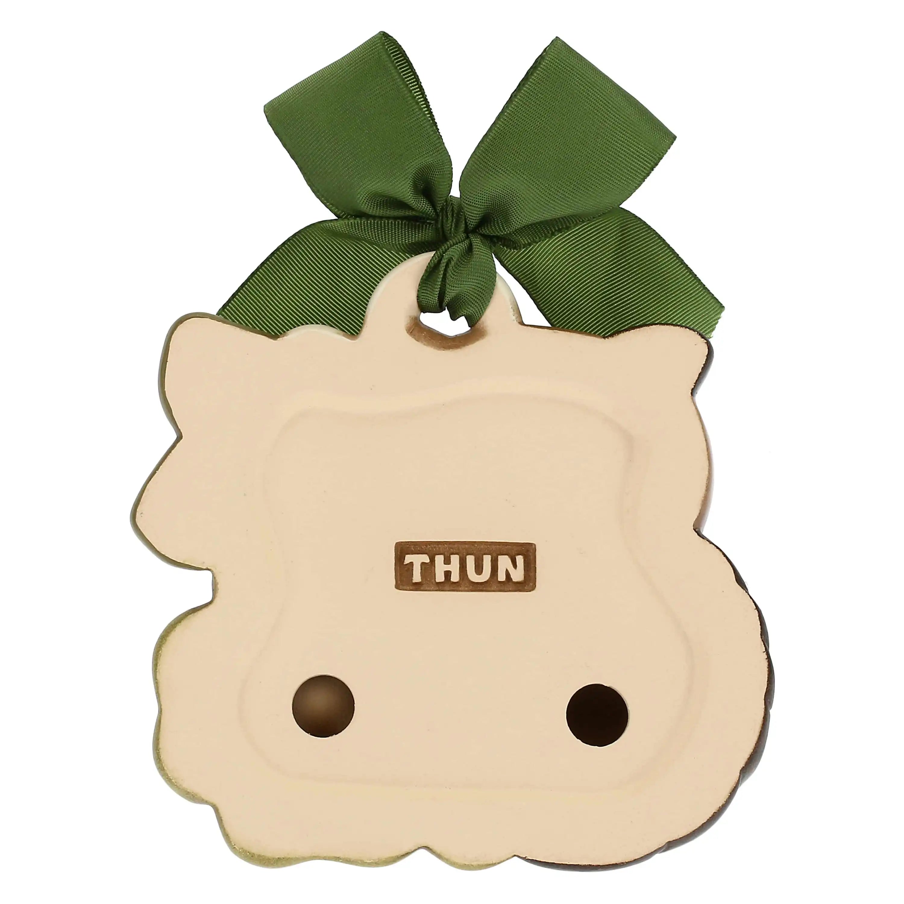 Thun - formella piccola con gufo e quadrifoglio | rohome