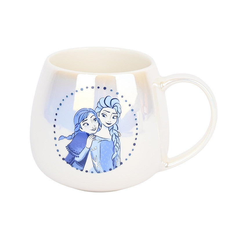 Mug natalizia in porcellana Anna & Elsa | Rohome