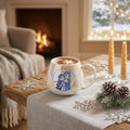 Mug natalizia in porcellana Anna & Elsa | Rohome
