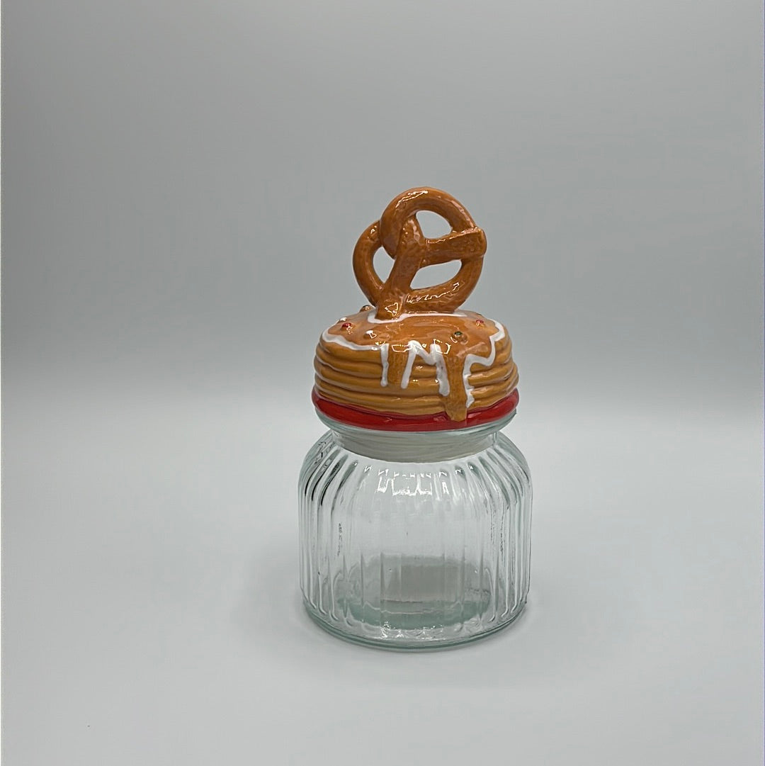Pancake Glass Container Jar | rohome