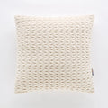 Cuscino arredo in velluto intreccio panna | Rohome