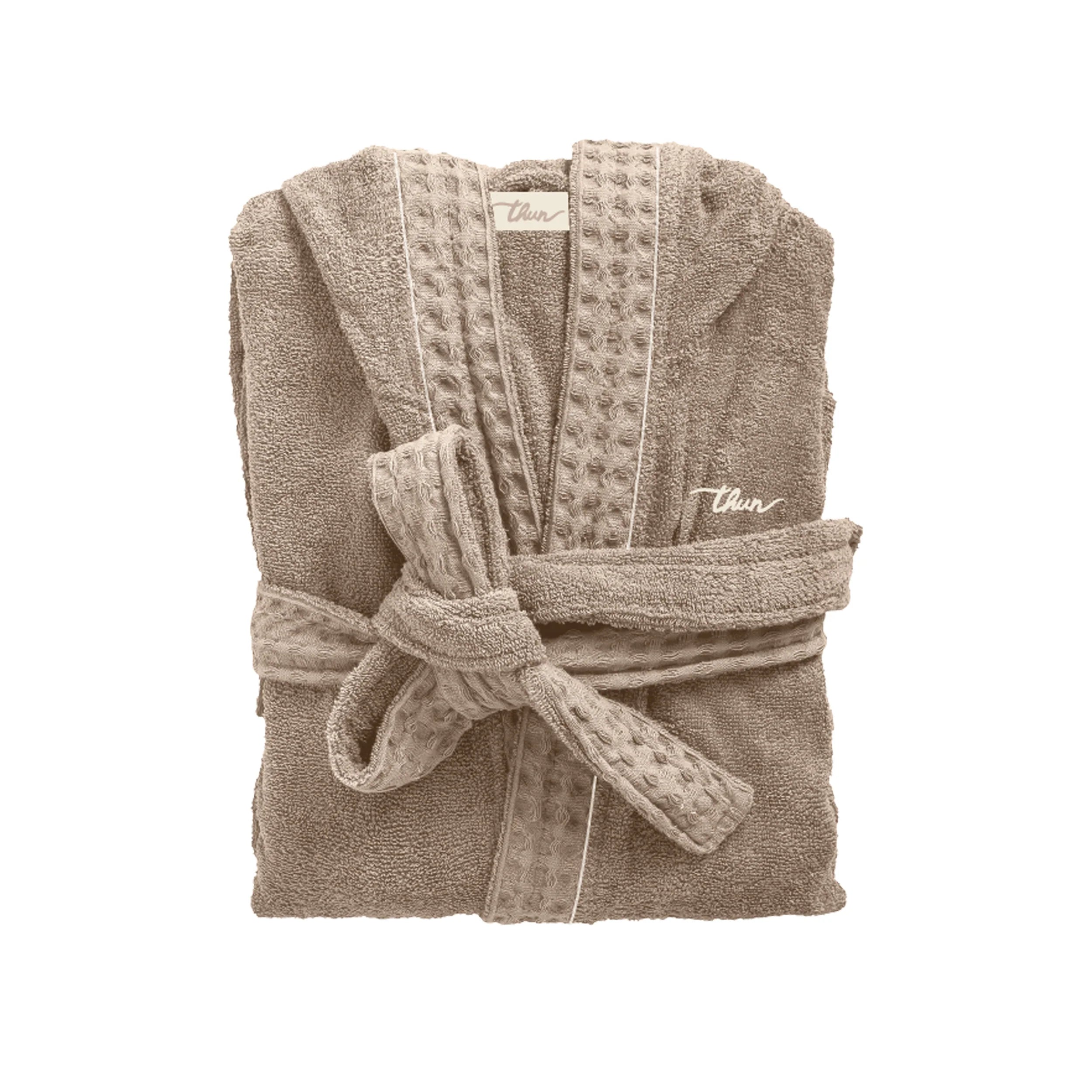 Thun - Accappatoio in spugna Iconic Elegance beige l/xl | Rohome
