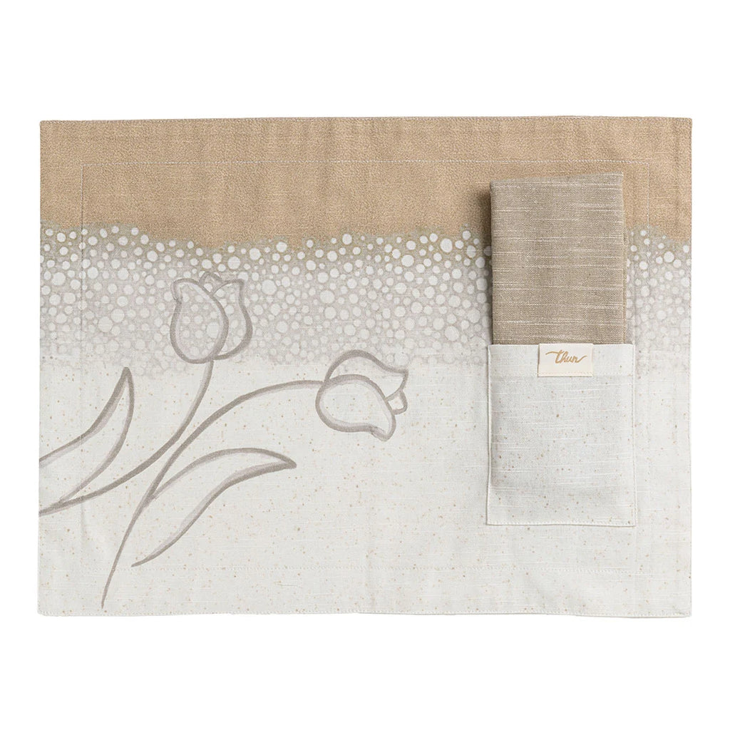 Thun - Tovaglietta con tovagliolo new elegance | rohome