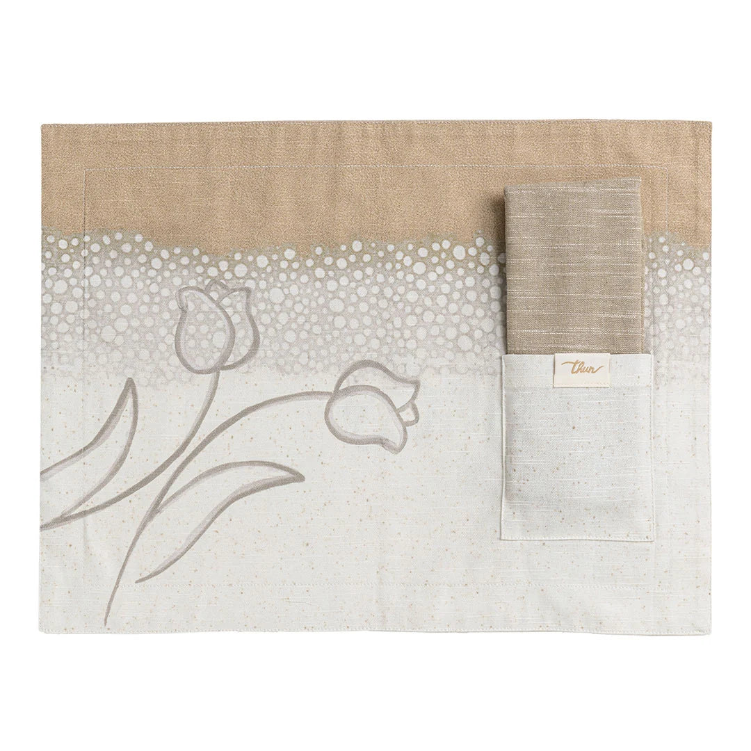 Thun - Tovaglietta con tovagliolo new elegance | rohome