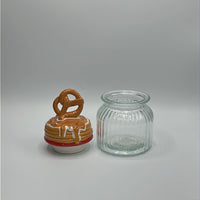 Pancake Glass Container Jar | rohome