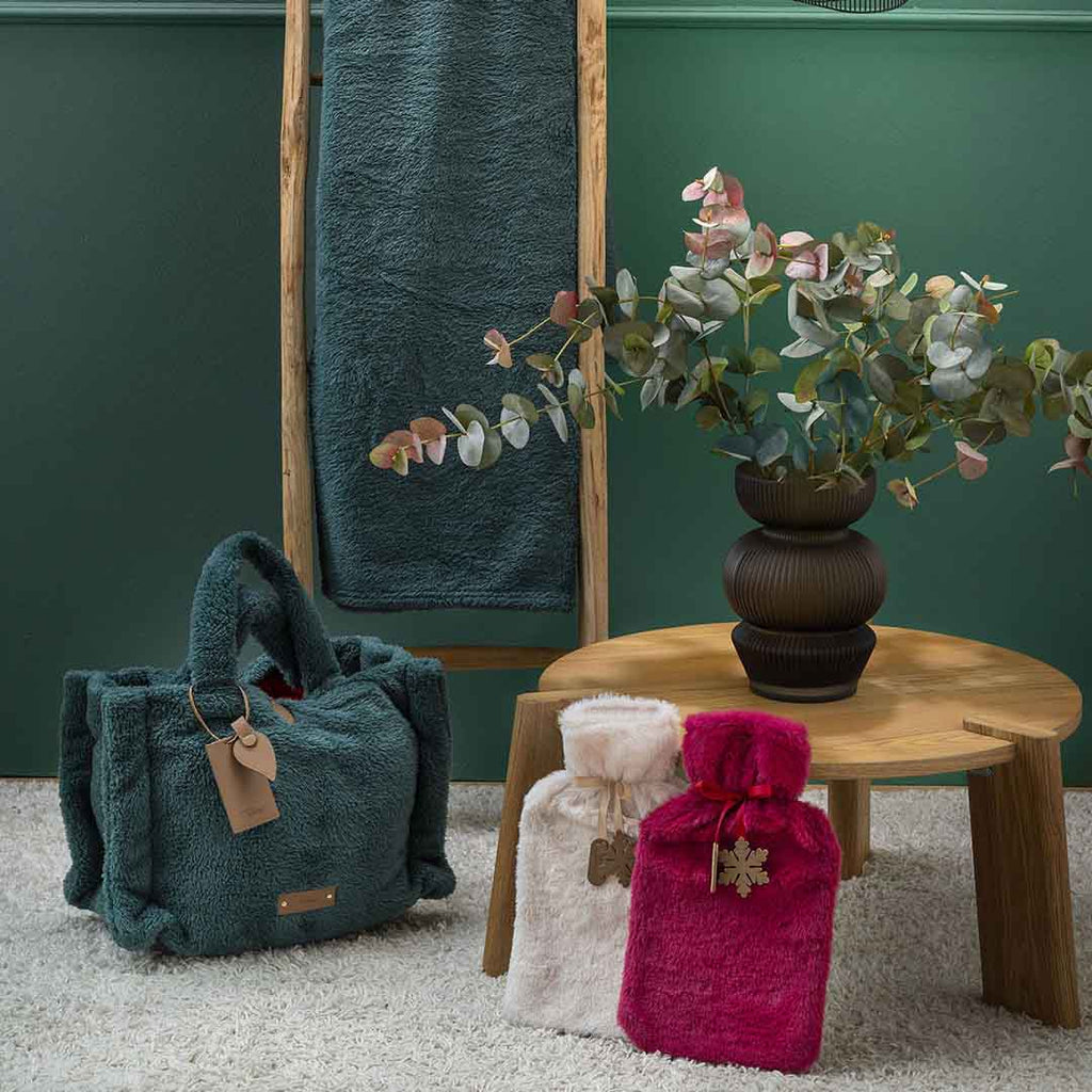 Thun - Borsa con plaid colore bianca | Rohome