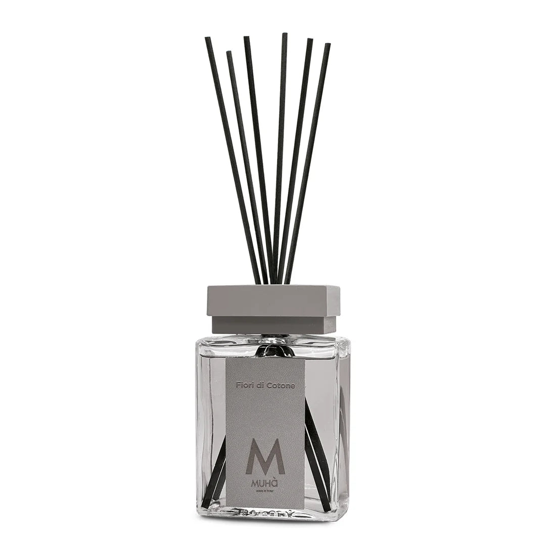 Muhà - profumo ambiente stick fiori di cotone 200ml | Rohome
