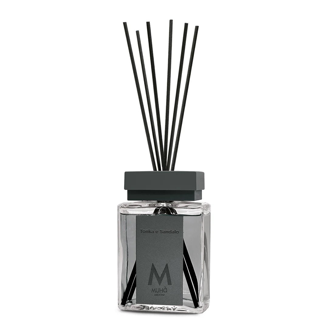 Muhà - profumo ambiente stick tonka e sandalo 100ml | Rohome
