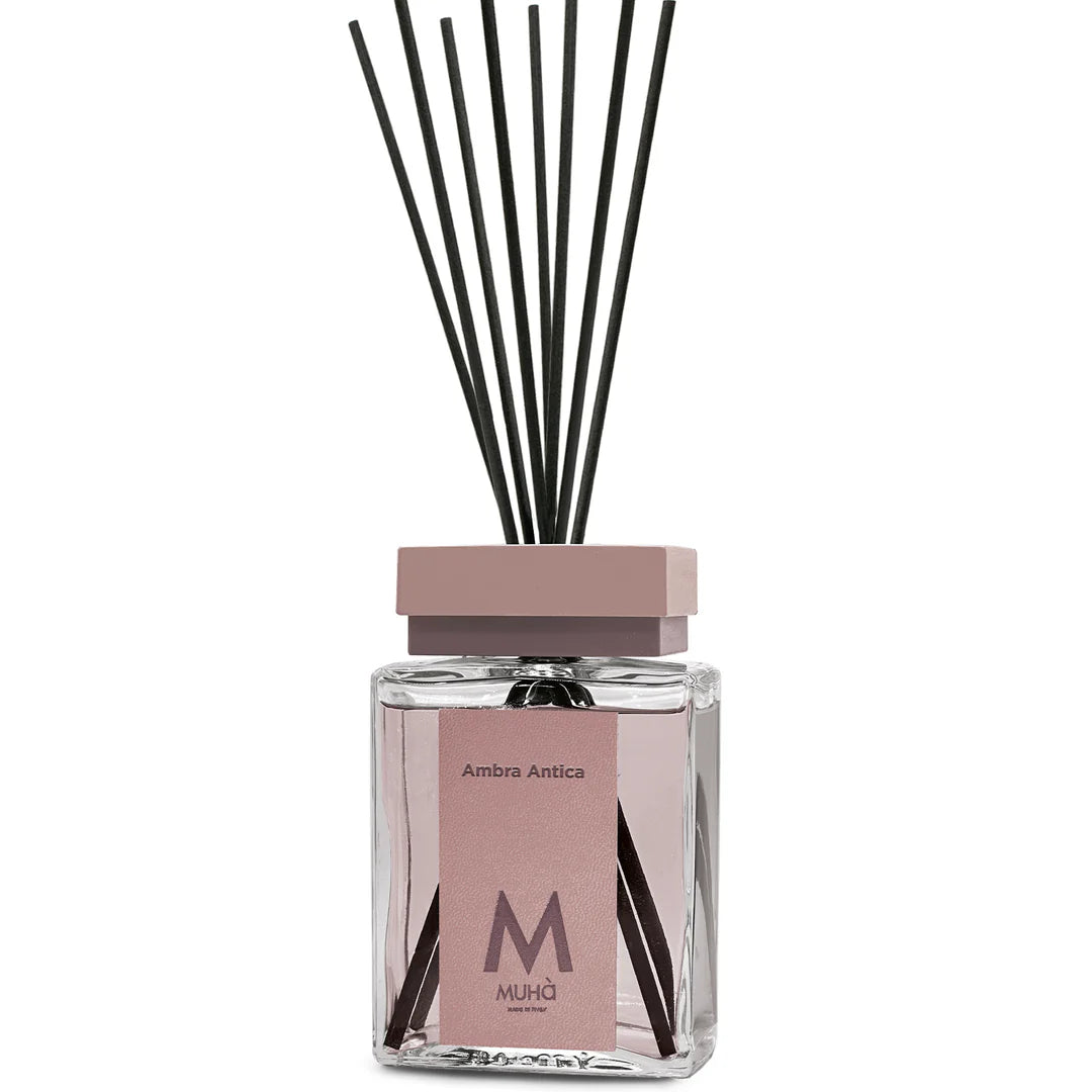 Muhà - profumo ambiente stick ambra antica 500ml | Rohome