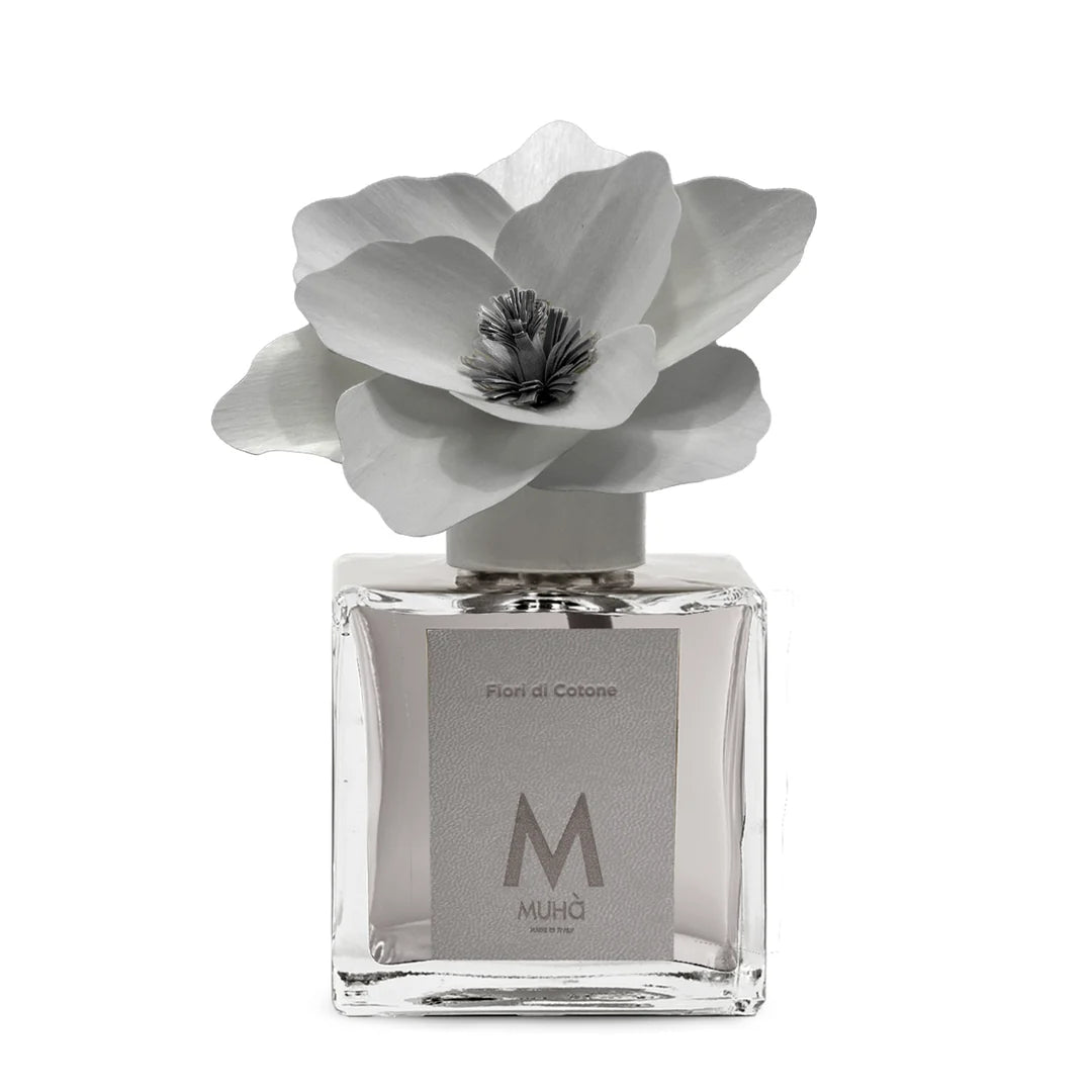 Muhà - profumo ambiente magnolia fiori di cotone | Rohome