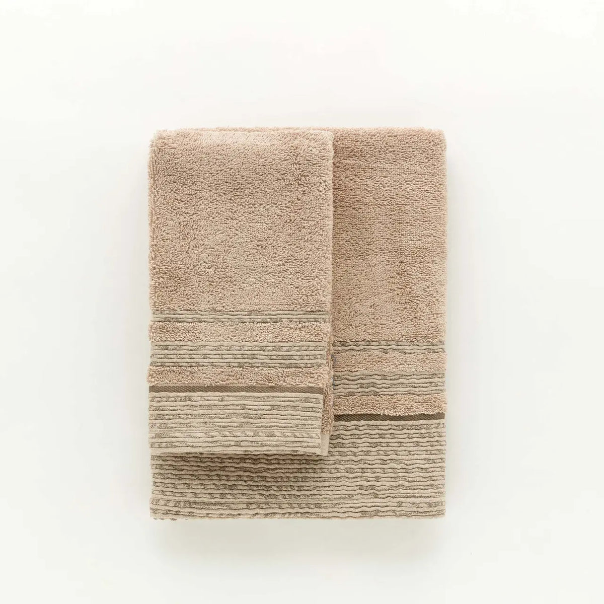 Set 1+1 asciugamani e viso rosa | Rohome