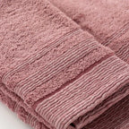 Set 1+1 asciugamani e viso rosa | Rohome
