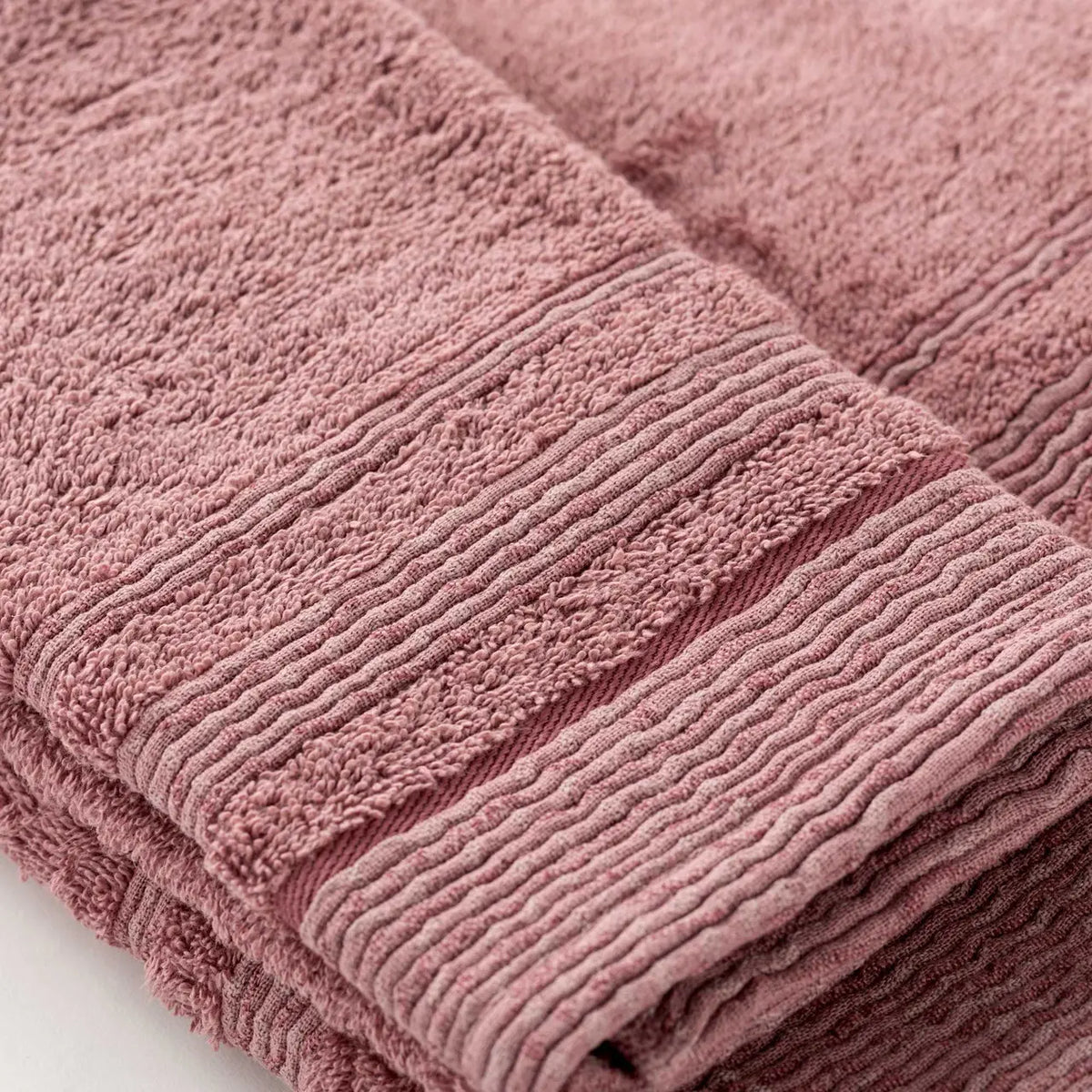 Set 1+1 asciugamani e viso rosa | Rohome