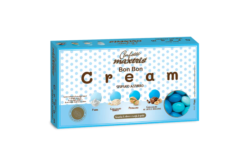 Confetti Maxtris Bon Bon Cream Sfumato Celeste | Rohome