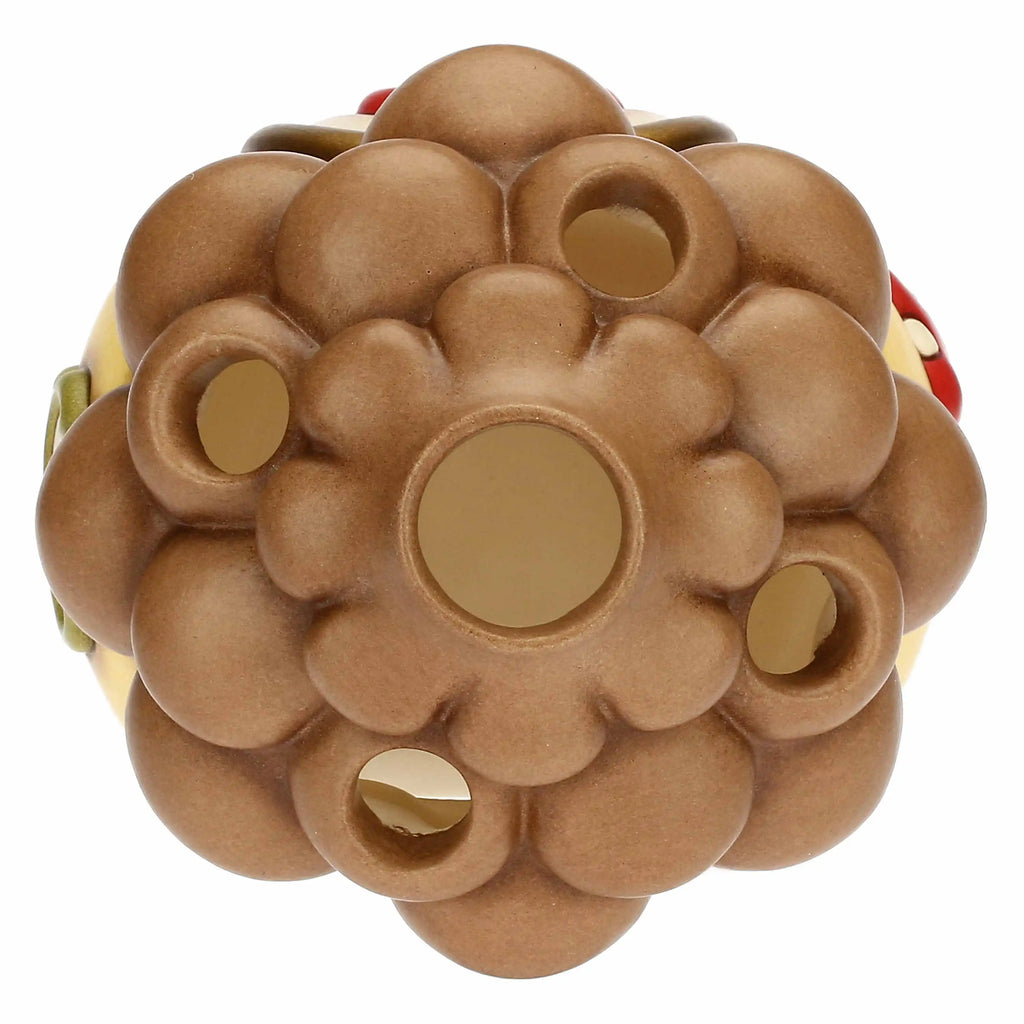 Thun - tealight casetta a forma di pigna in ceramica | rohome