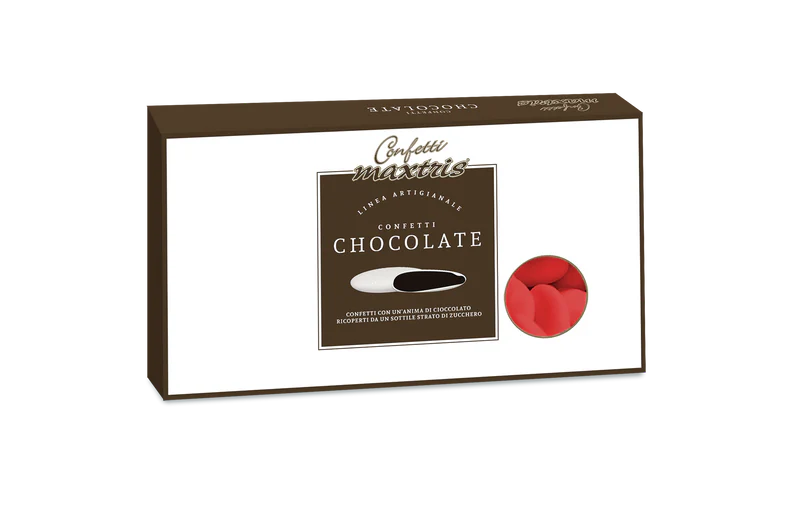 Confetti Maxtris Rossi al cioccolato | Rohome