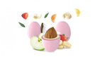 Maxtris - confetto incartato singolo rosa mix frutta | rohome