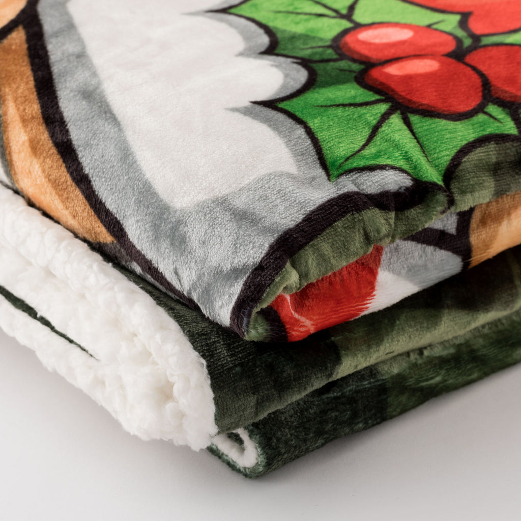 Plaid Natalizio con diversi soggetti 130x160 | Rohome