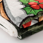Plaid Natalizio con diversi soggetti 130x160 | Rohome