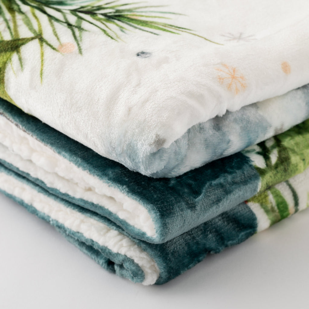 Plaid Natalizio con diversi soggetti 130x160 | Rohome