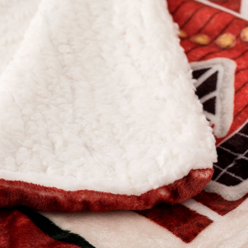 Plaid Natalizio con diversi soggetti 130x160 | Rohome