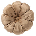 Cuscino arredo in velluto d.38cm a forma di fiore irish cream | Rohome