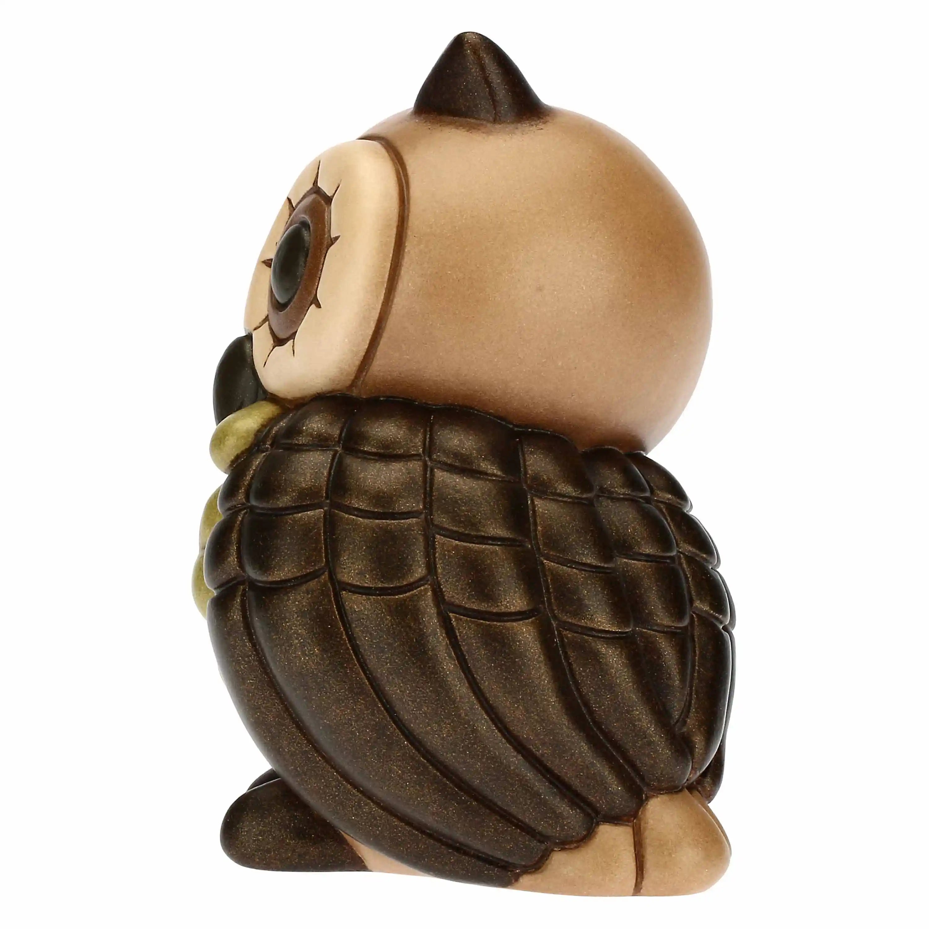 Thun - Gufo saggio con quadrifoglio portafortuna medio | Rohome