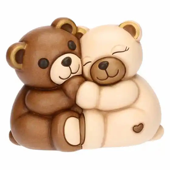 Thun - Coppia Teddy in ceeramica | Rohome