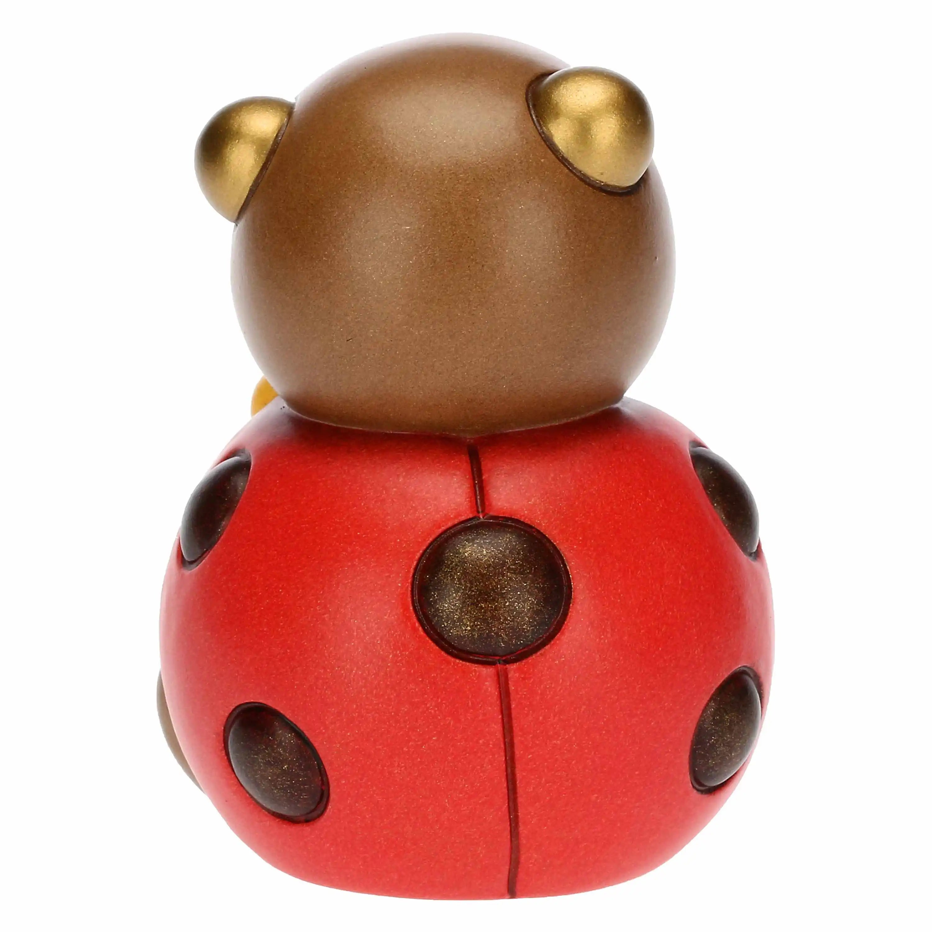 Thun - Coccinella Ella con fiore giallo in ceramica | Rohome