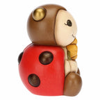 Thun - Coccinella Ella con fiore giallo in ceramica | Rohome
