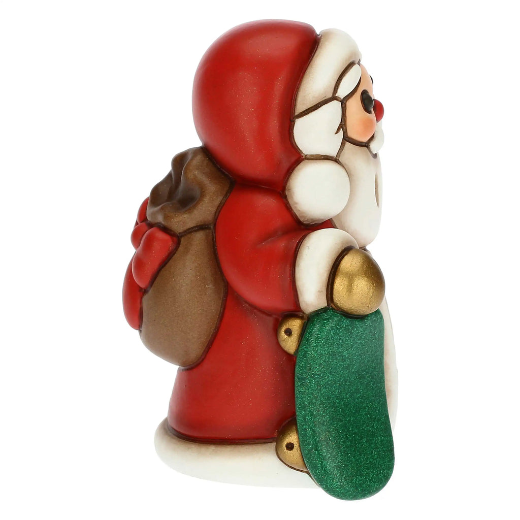 Thun - Babbo Natale su skateboard in ceramica Desideri Di Natale | Rohome