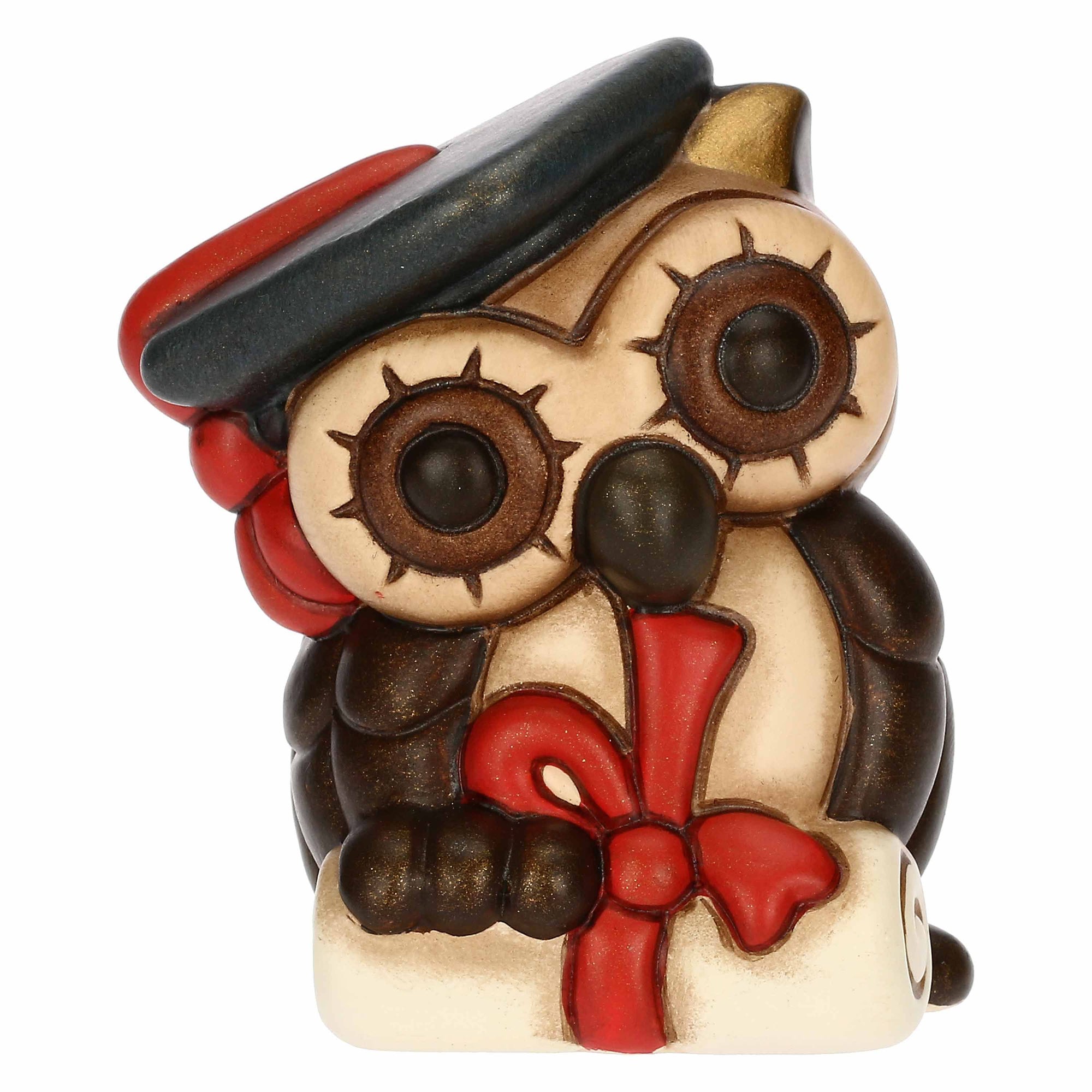 Thun- Gufo Lucky laurea in ceramica | Rohome