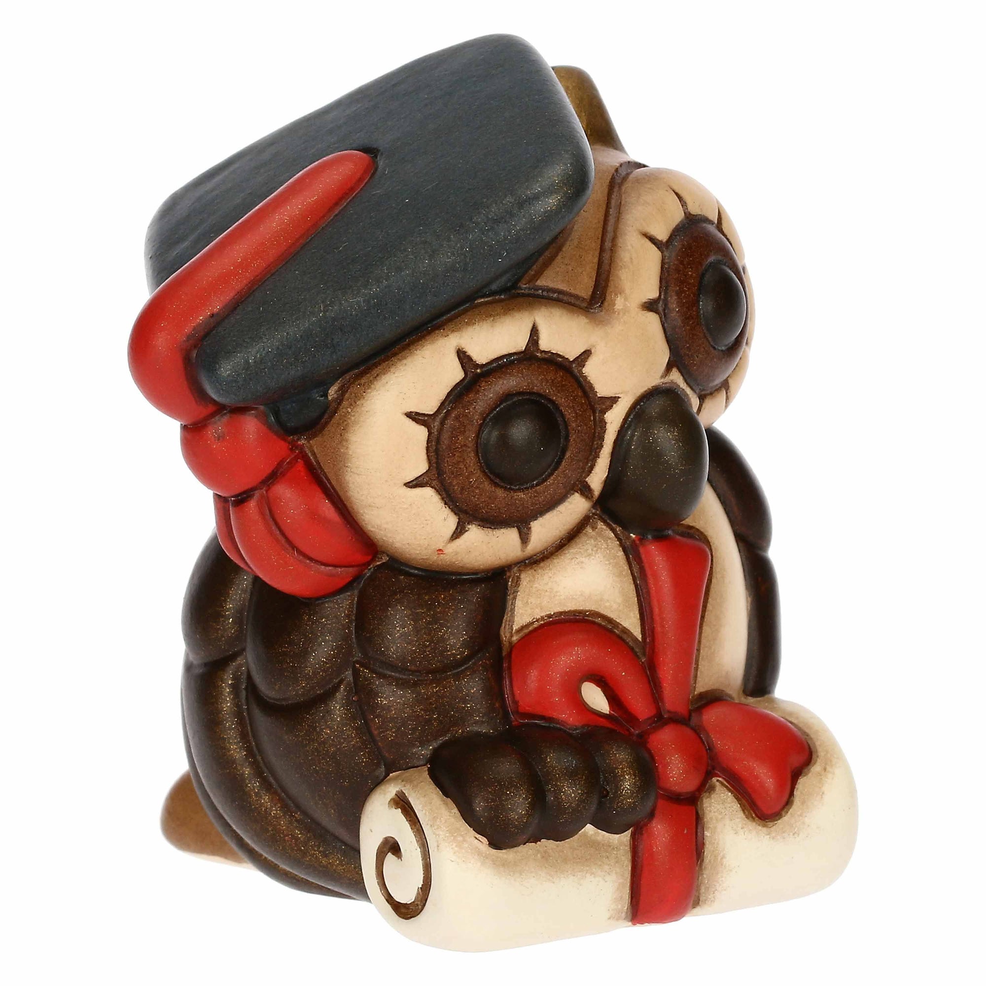 Thun- Gufo Lucky laurea in ceramica | Rohome